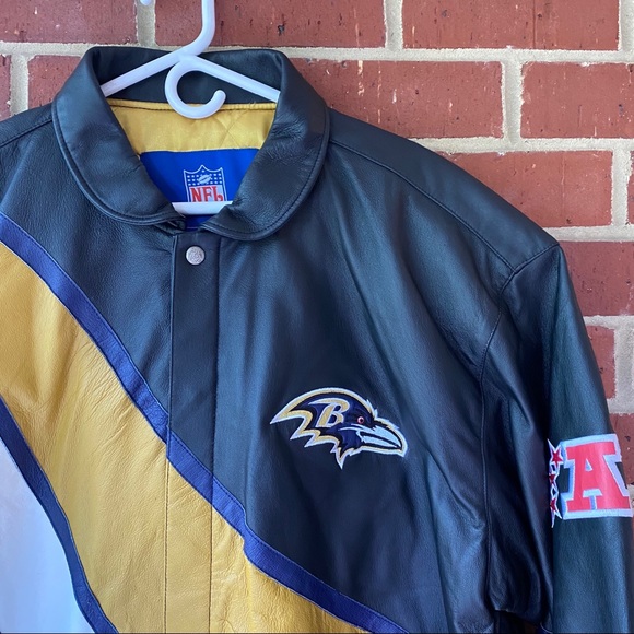 Leather Ravens Jacket - Picture 2 of 8